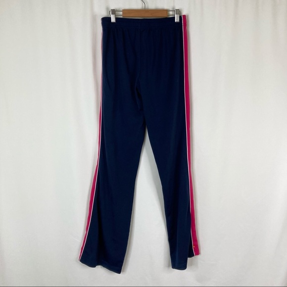 3/$30 Puma | Navy/Pink Stripe Athletic Sweatpants S - Picture 5 of 6